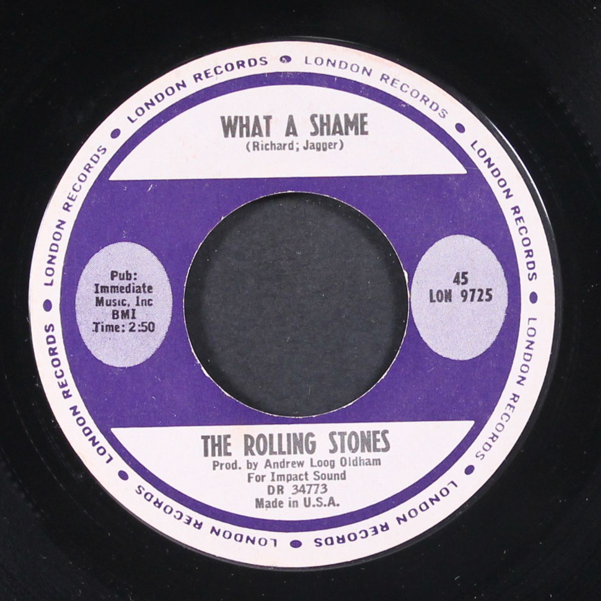 heart of stone / what a shame by ROLLING STONES