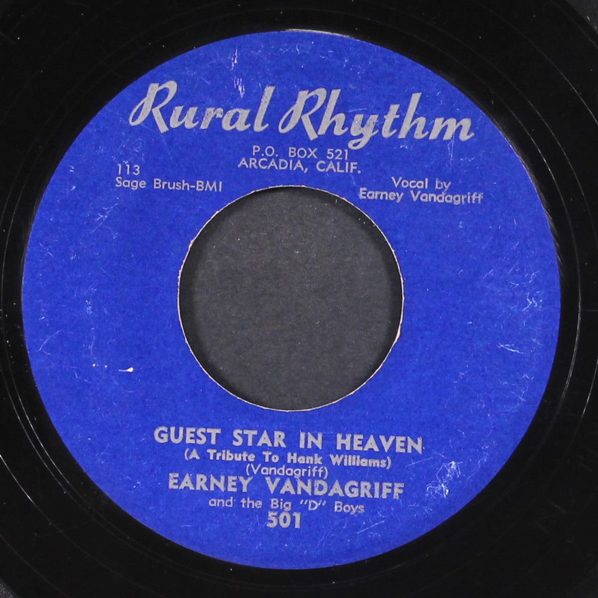 guest star in heaven / i know i'm falling in love by EARNEY VANDAGRIFF