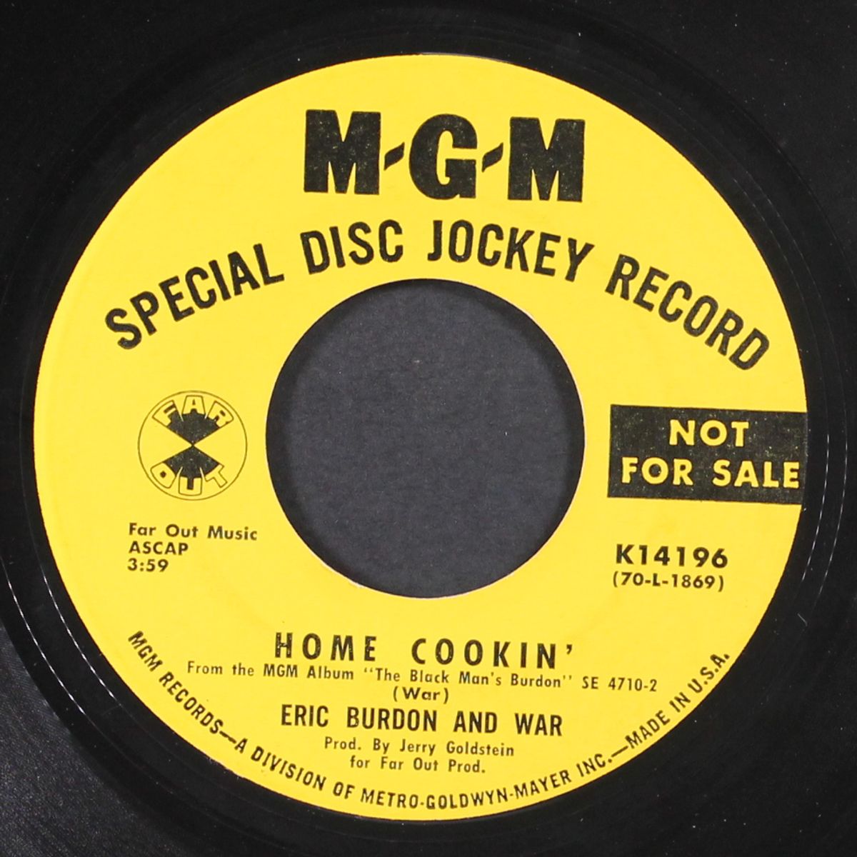 home cookin' / they can't take away our music by ERIC BURDON & WAR