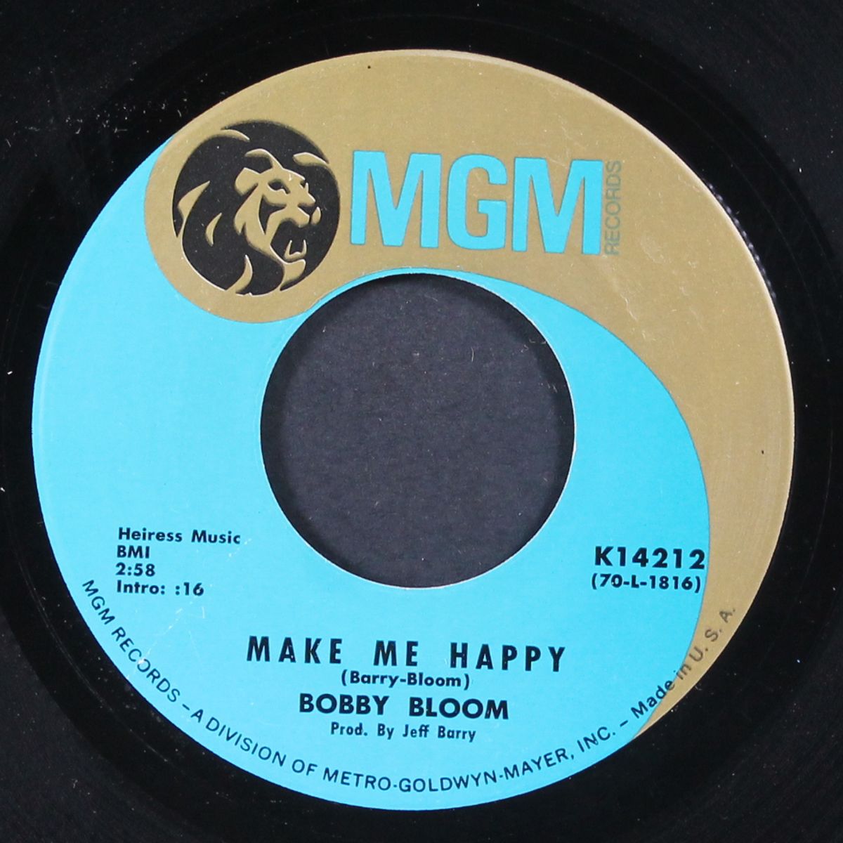 make me happy / this thing i've gotten into by BOBBY BLOOM