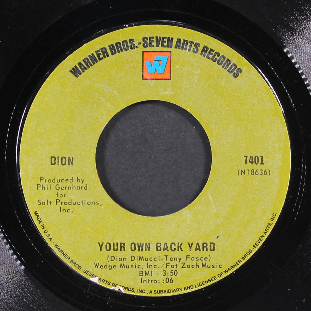 your own back yard / sit down old friend by DION