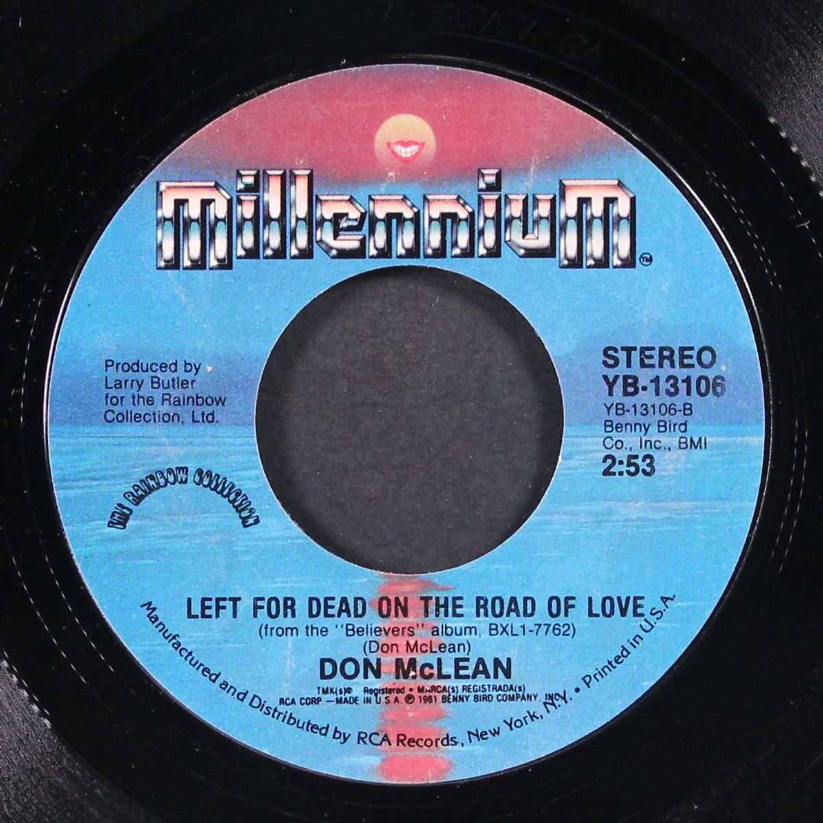 jerusalem / left for dead on the road of love by DON MCLEAN