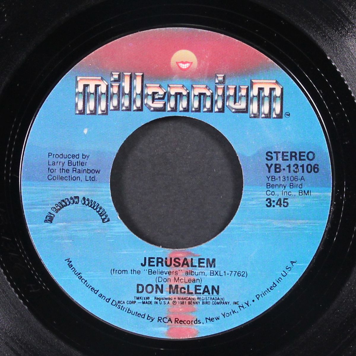 jerusalem / left for dead on the road of love by DON MCLEAN