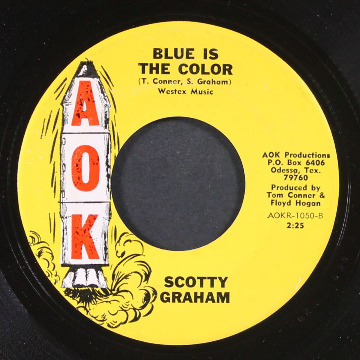 blue is the color / i'm a fool by SCOTTY GRAHAM