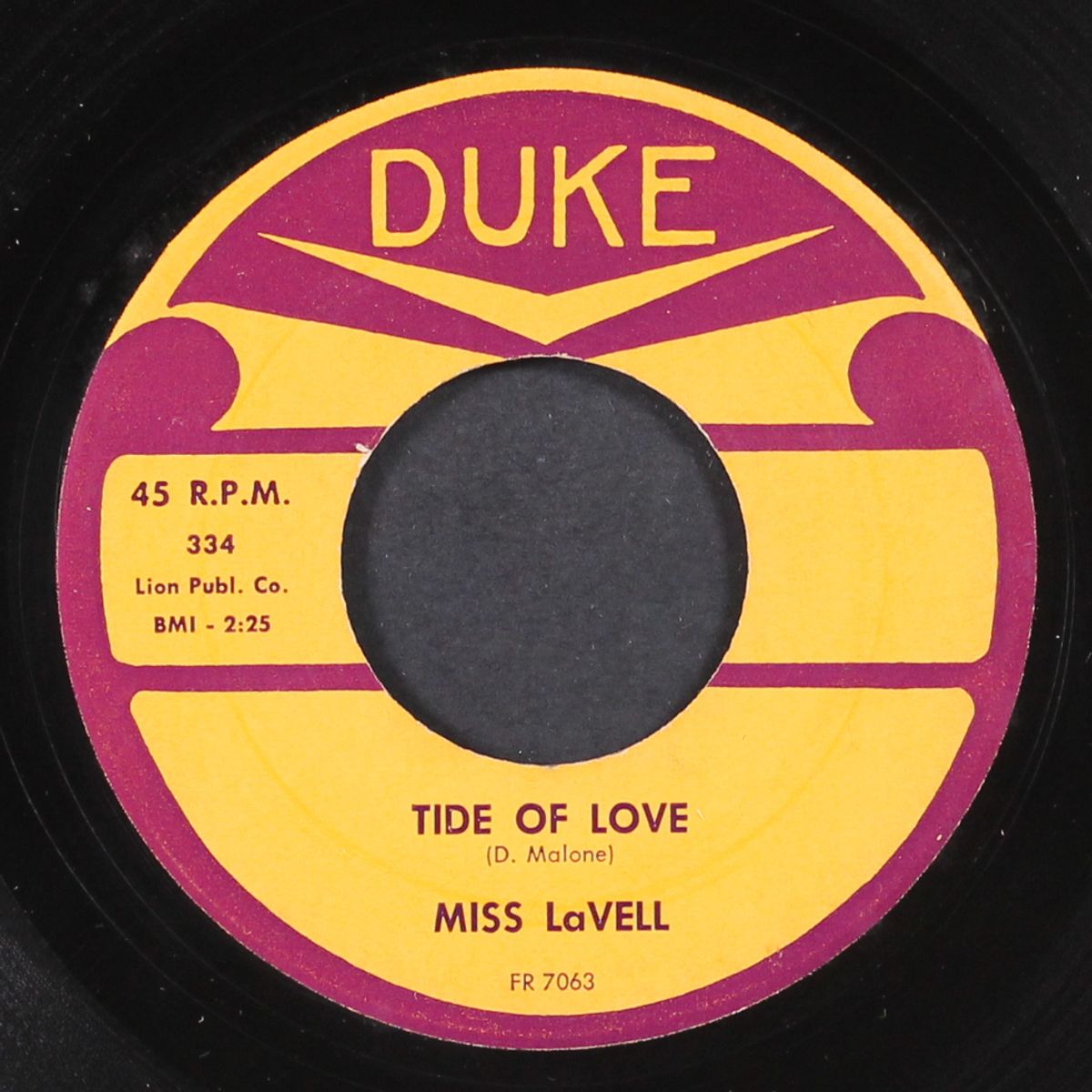 just look at you fool / tide of love by MISS LAVELL