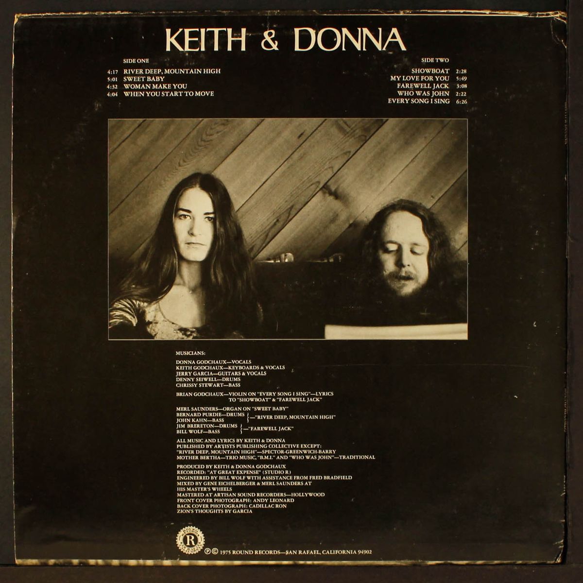 keith & donna by KEITH & DONNA GODCHAUX