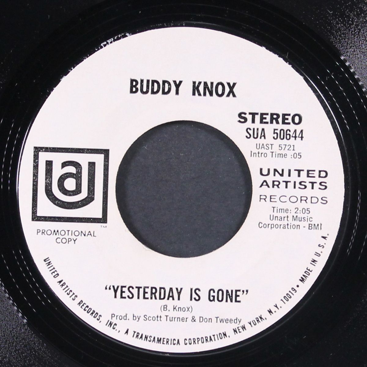 back to new orleans / yesterday is gone by BUDDY KNOX