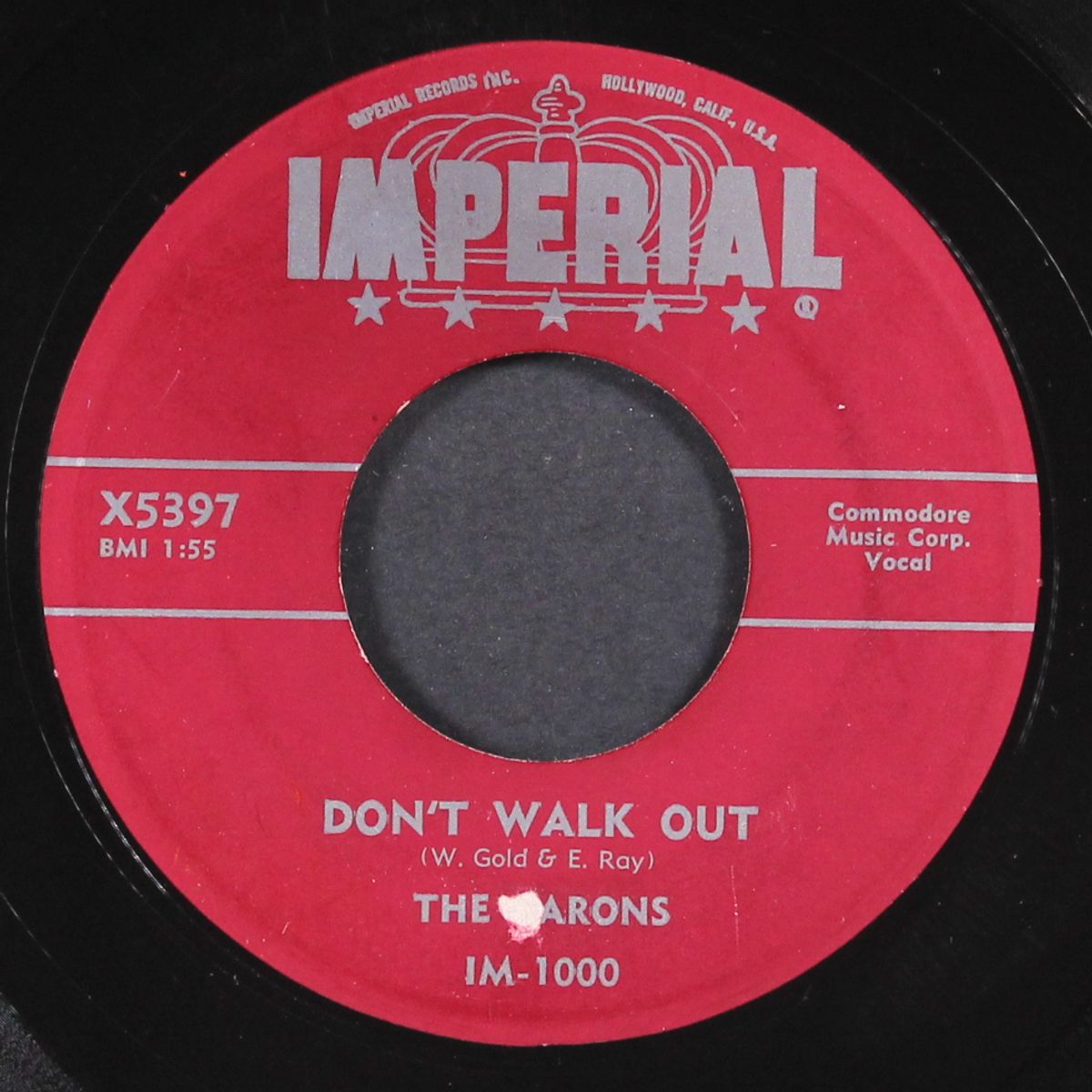 once in a lifetime / don't walk out by BARONS