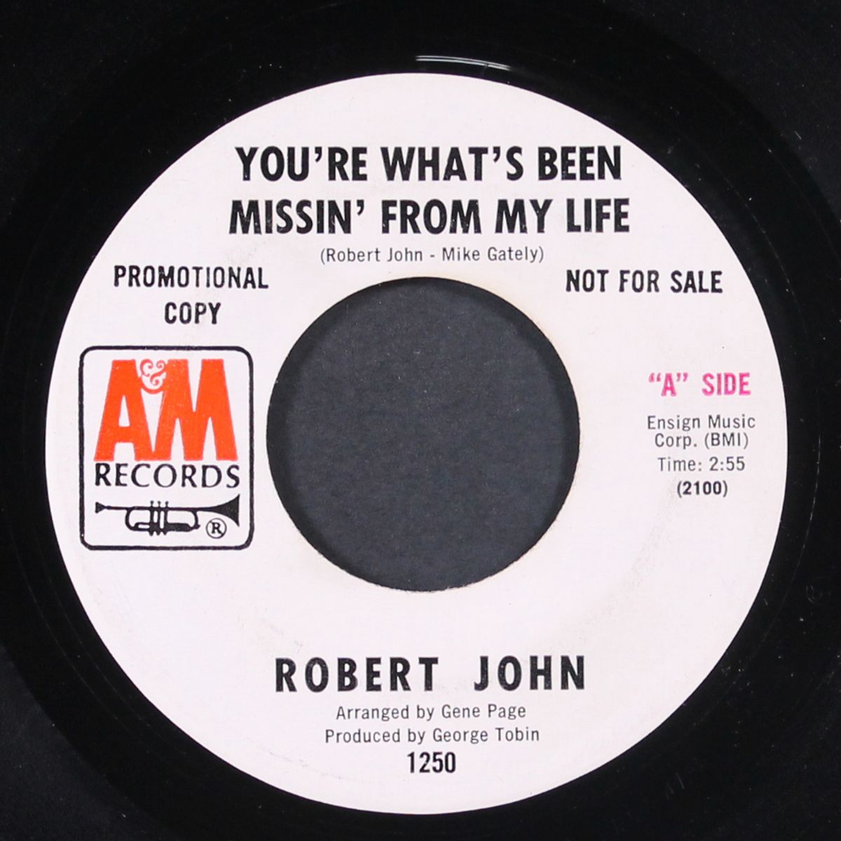 you're what's been missin' from my life by ROBERT JOHN