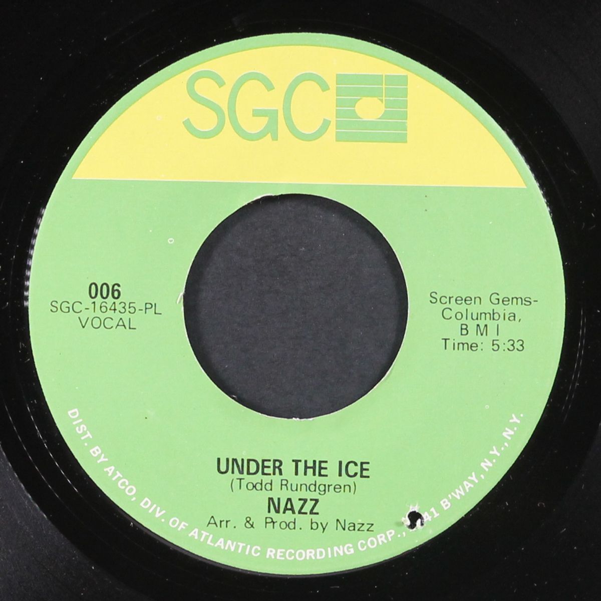not wrong long / under the ice by NAZZ
