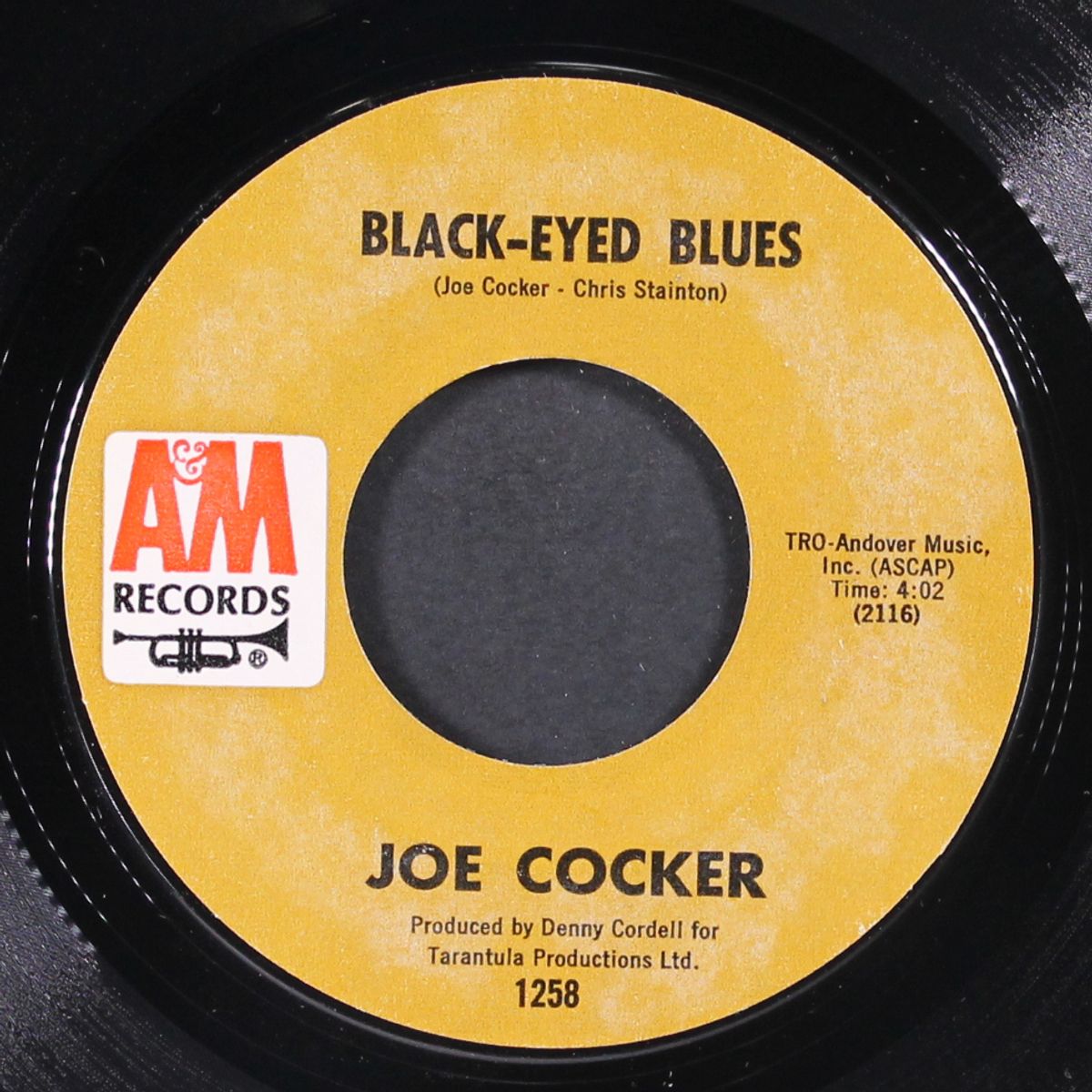 high time we went / black-eyed blues by JOE COCKER
