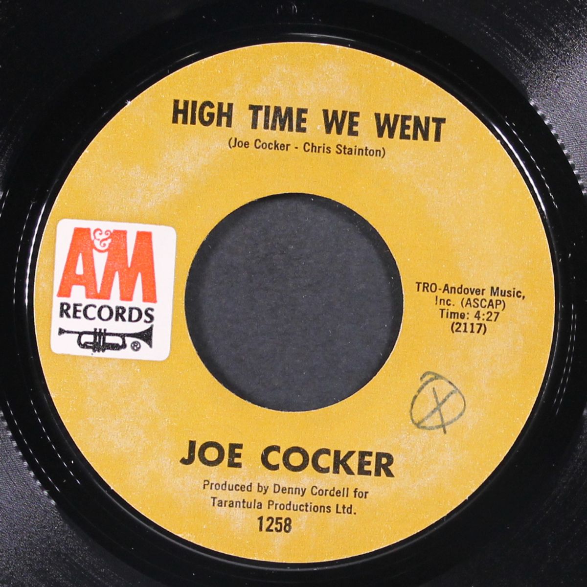high time we went / black-eyed blues by JOE COCKER