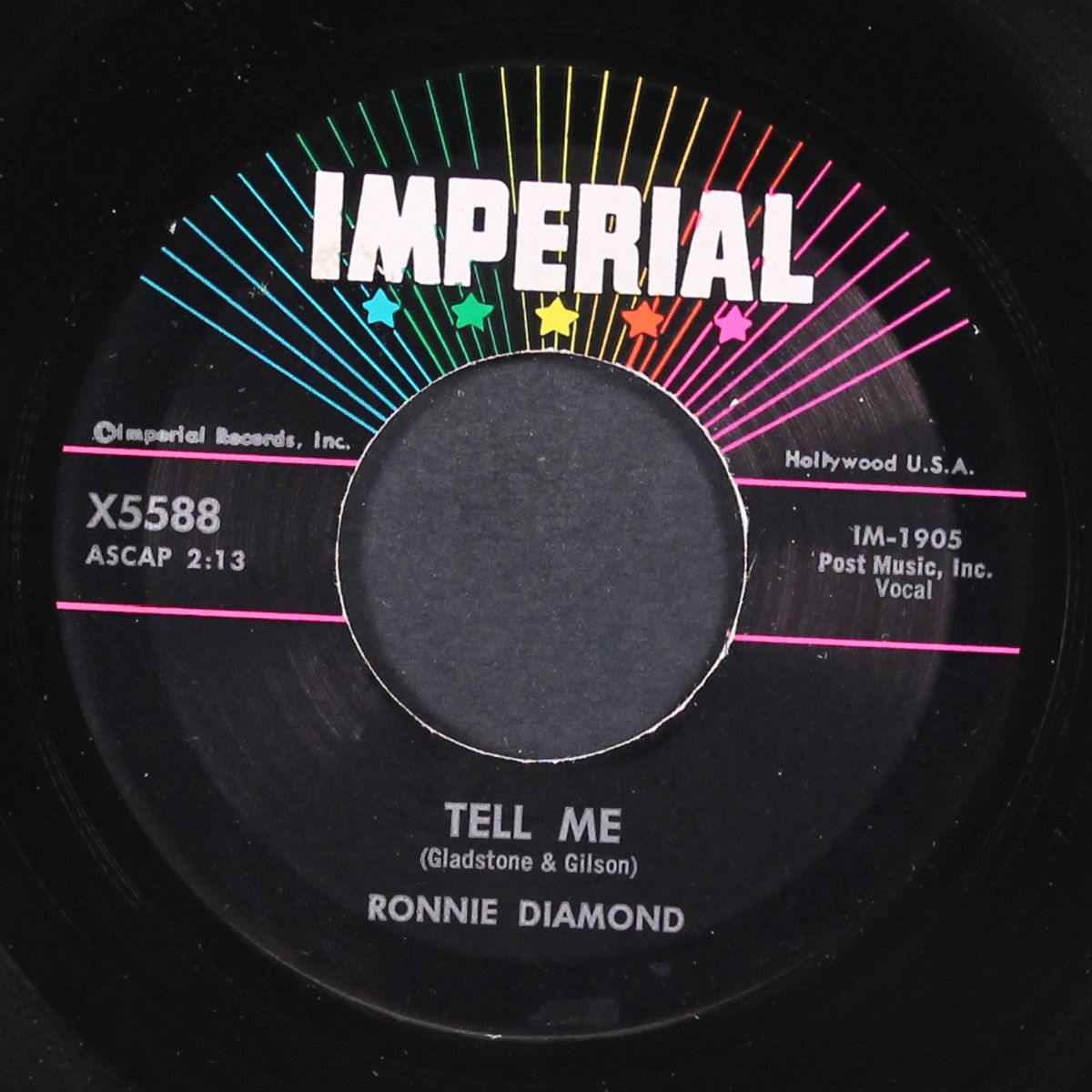 life begins at 4 o'clock / tell me by RONNIE DIAMOND