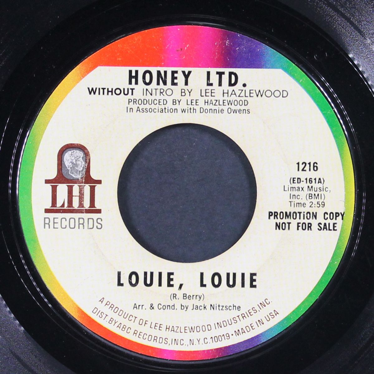 louie louie / same by HONEY LTD