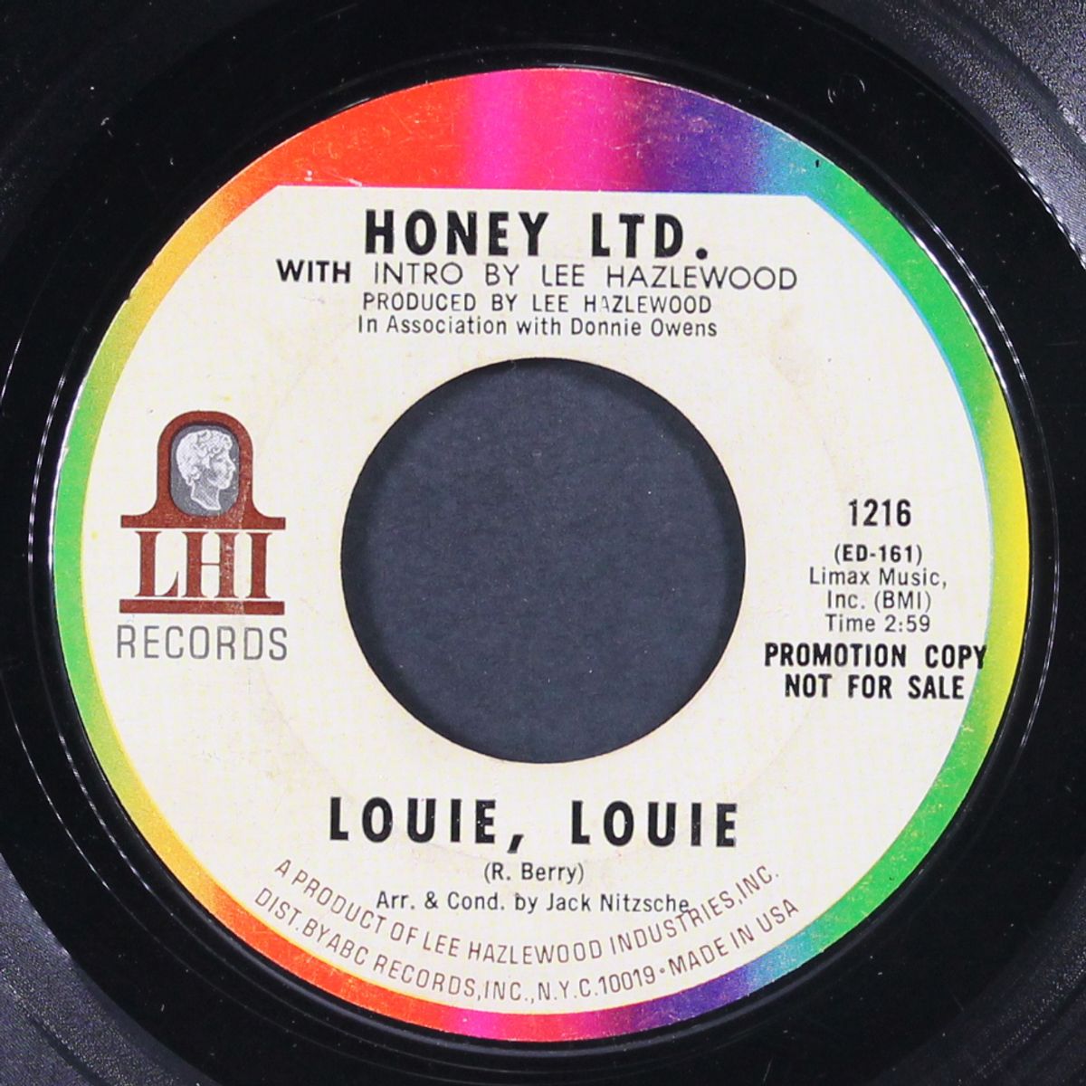 louie louie / same by HONEY LTD
