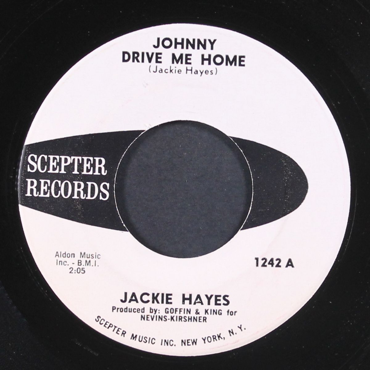 johnny drive me home / helplessly by JACKIE HAYES