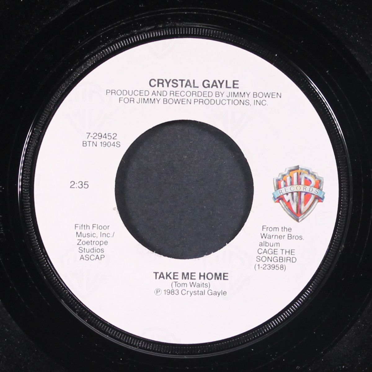 the sound of goodbye / take me home by CRYSTAL GAYLE