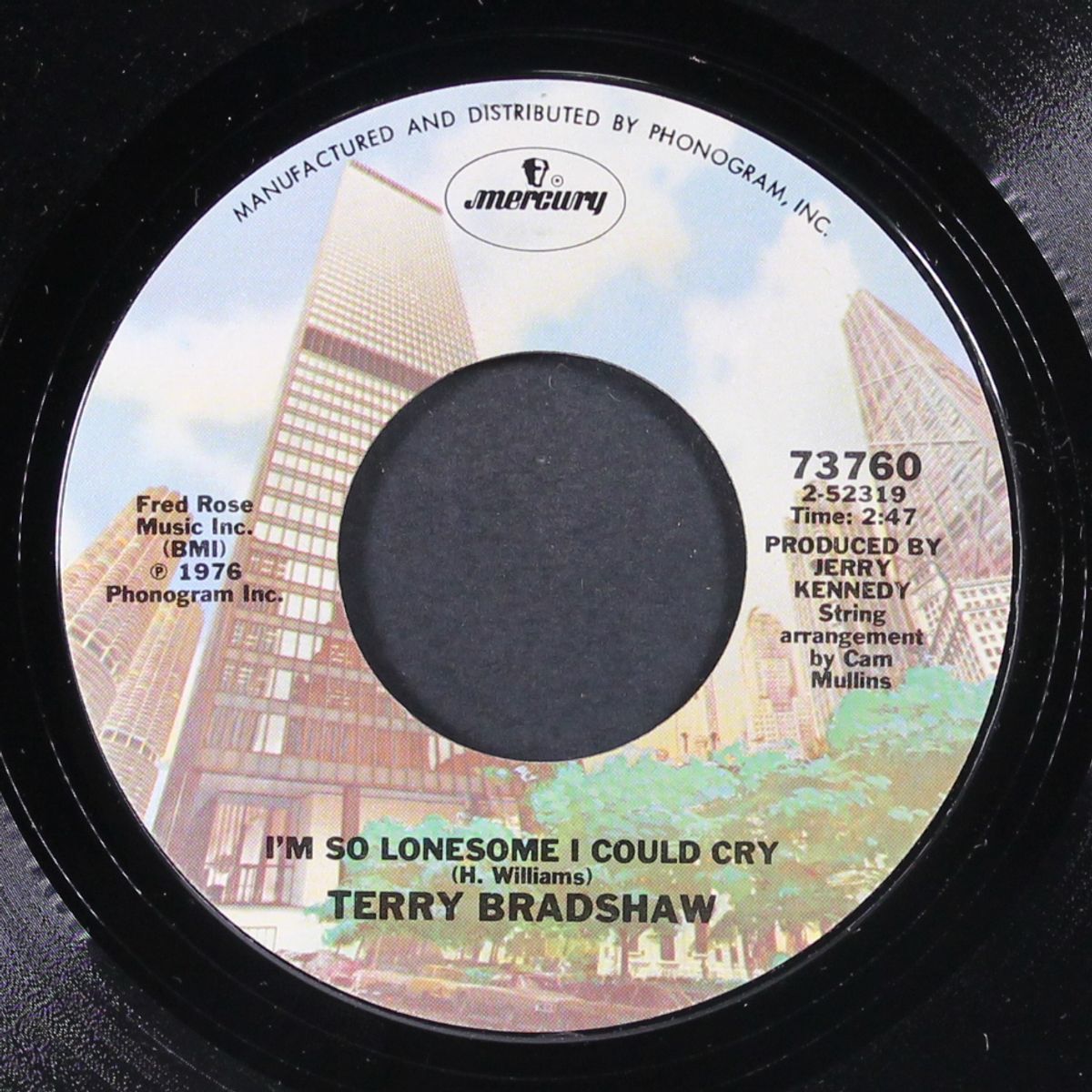 i'm so lonesome i could cry / making plans by TERRY BRADSHAW