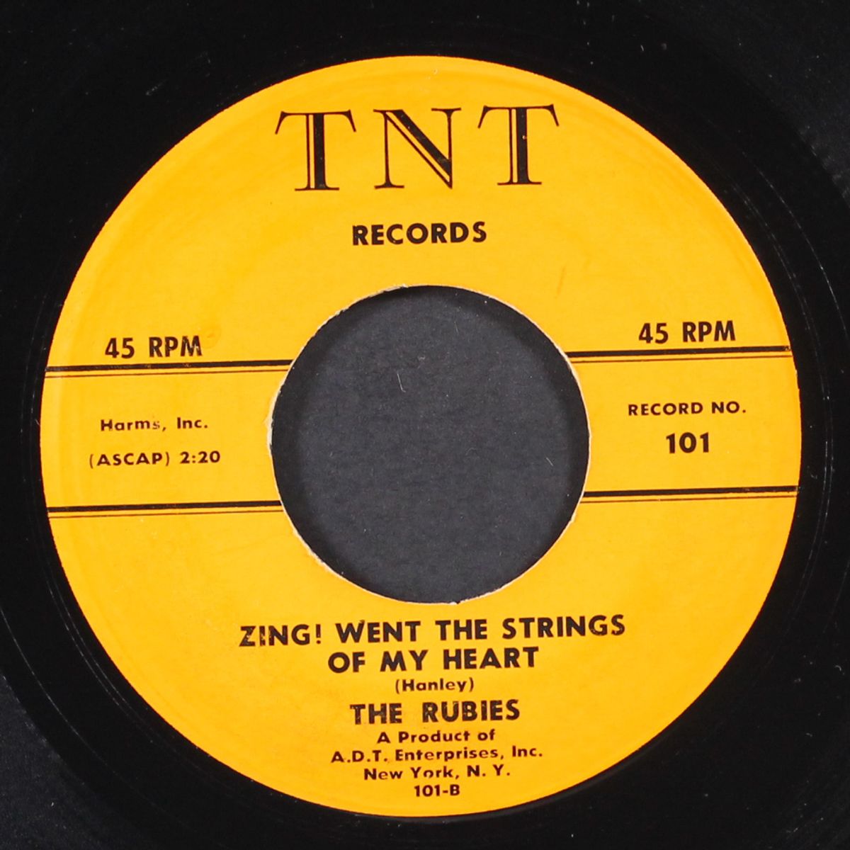 zing! went the strings of my heart / wobble with me baby by RUBIES