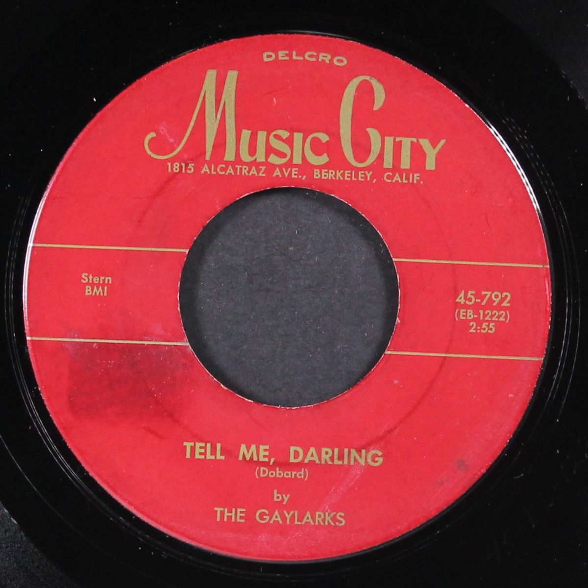 tell me darling / whole lot of love by GAYLARKS / ROVERS