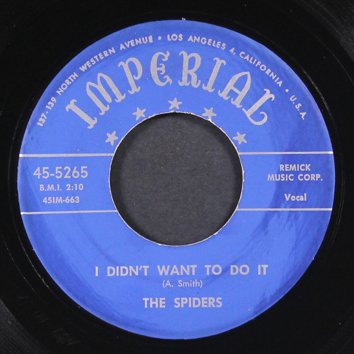 i didn't want to do it / you're the one by SPIDERS