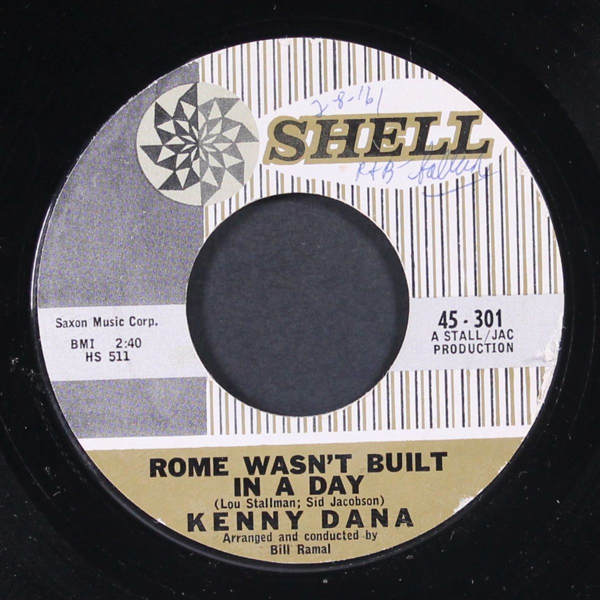 rome wasn't built in a day / all the words by KENNY DANA