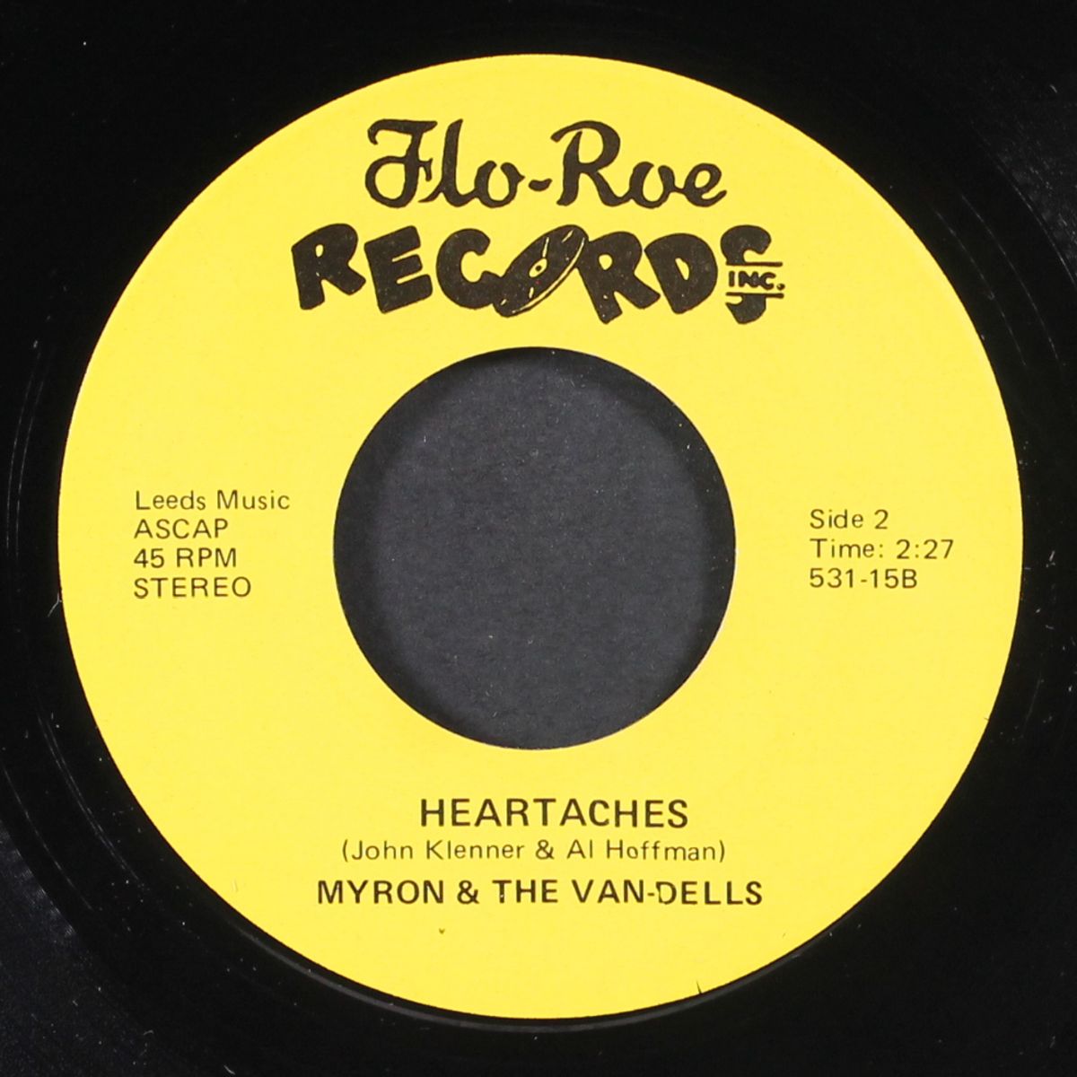 crazy little mama / heartaches by MYRON & VAN-DELLS