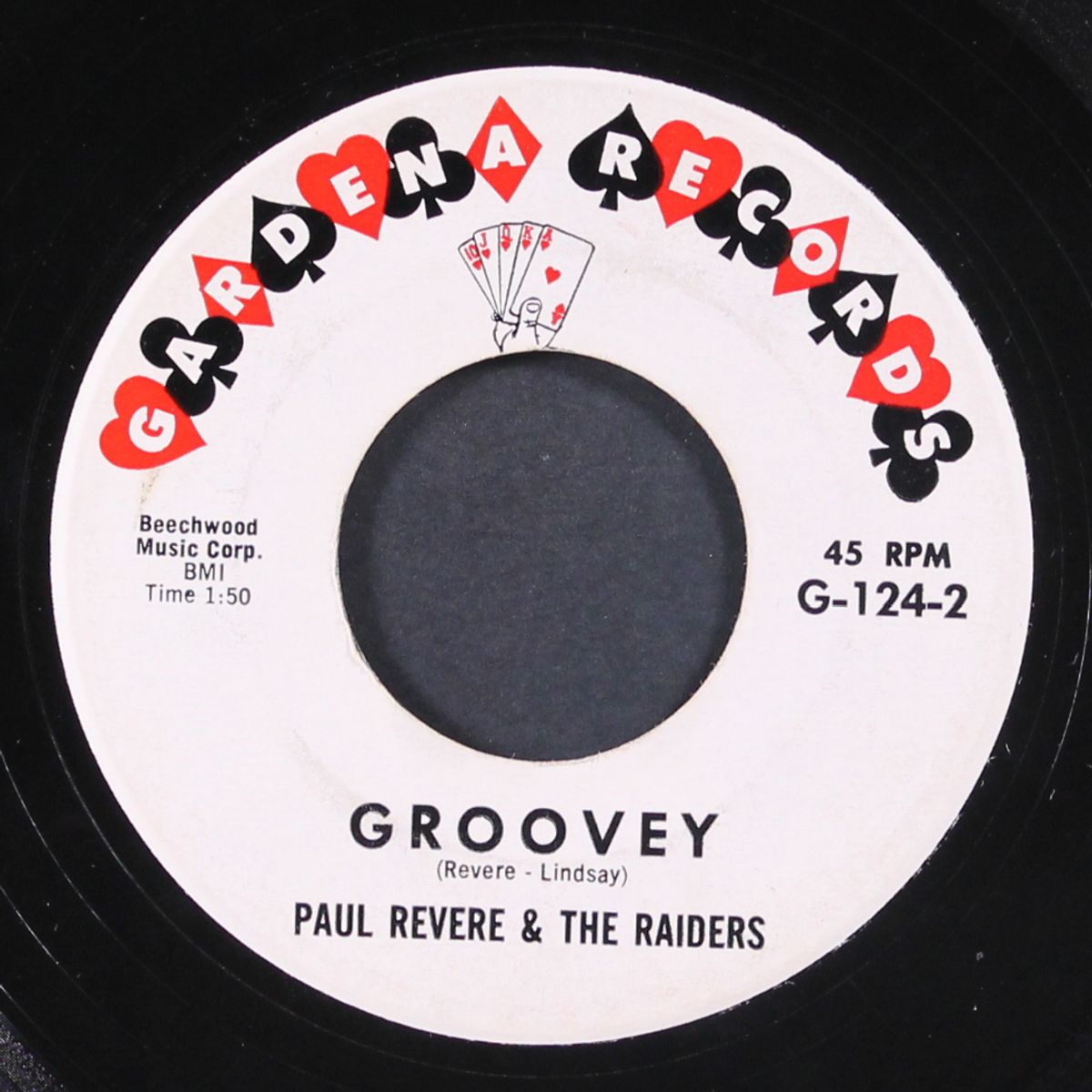 all night long / groovey by PAUL REVERE & RAIDERS