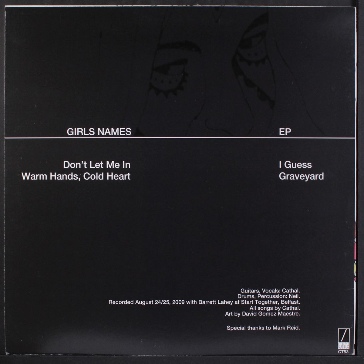 don't let me in e.p. by GIRLS NAMES