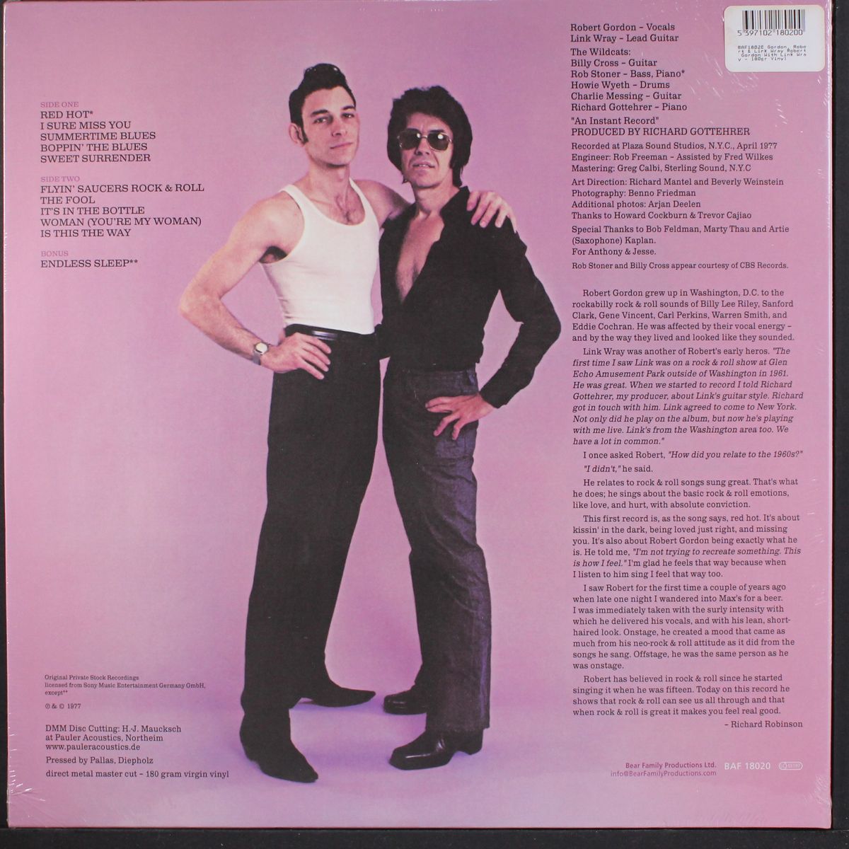 robert gordon with link wray by ROBERT GORDON