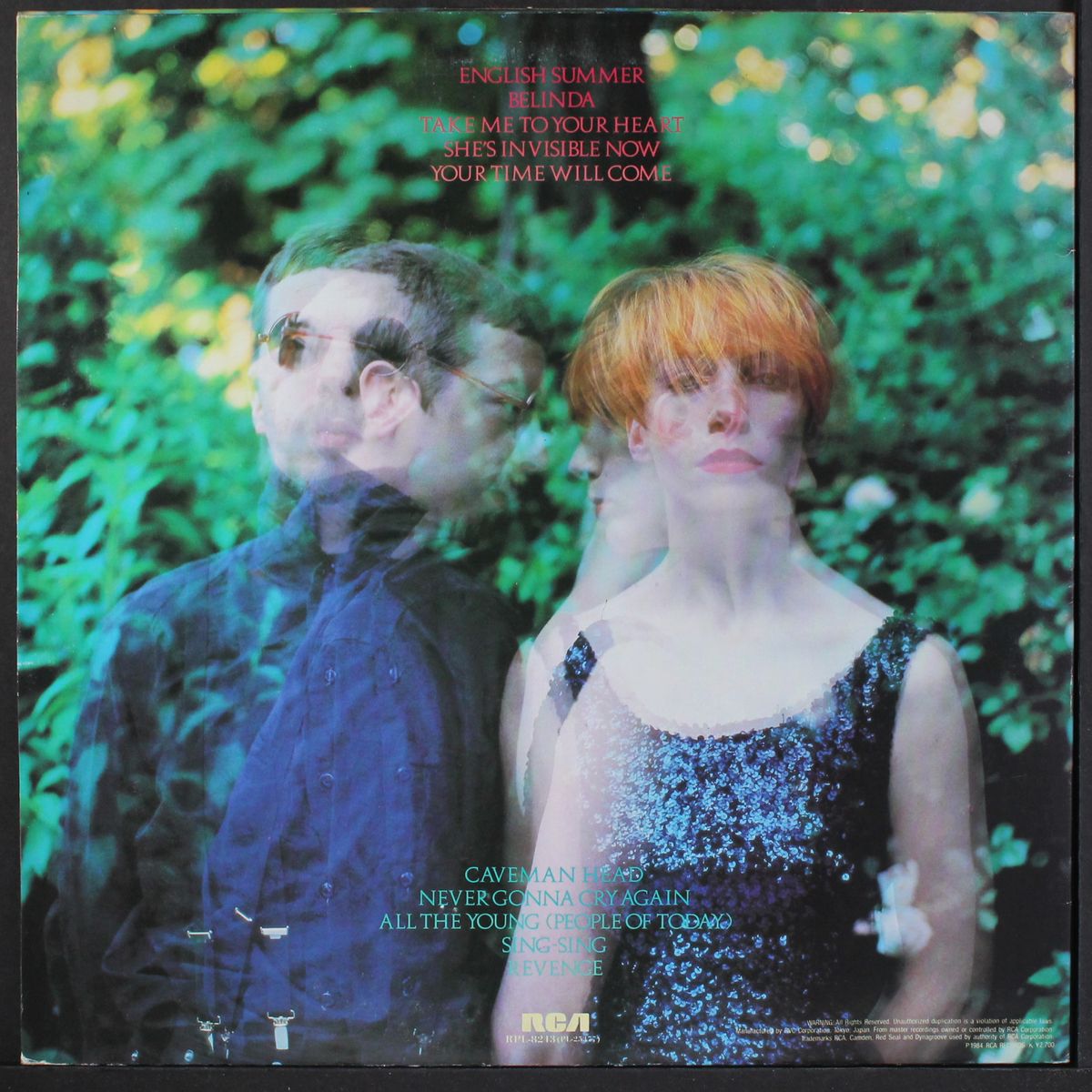 in the garden by EURYTHMICS