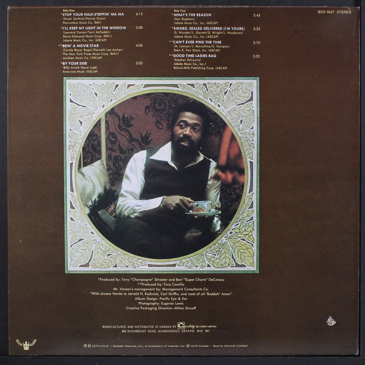 off-stage by BEN VEREEN