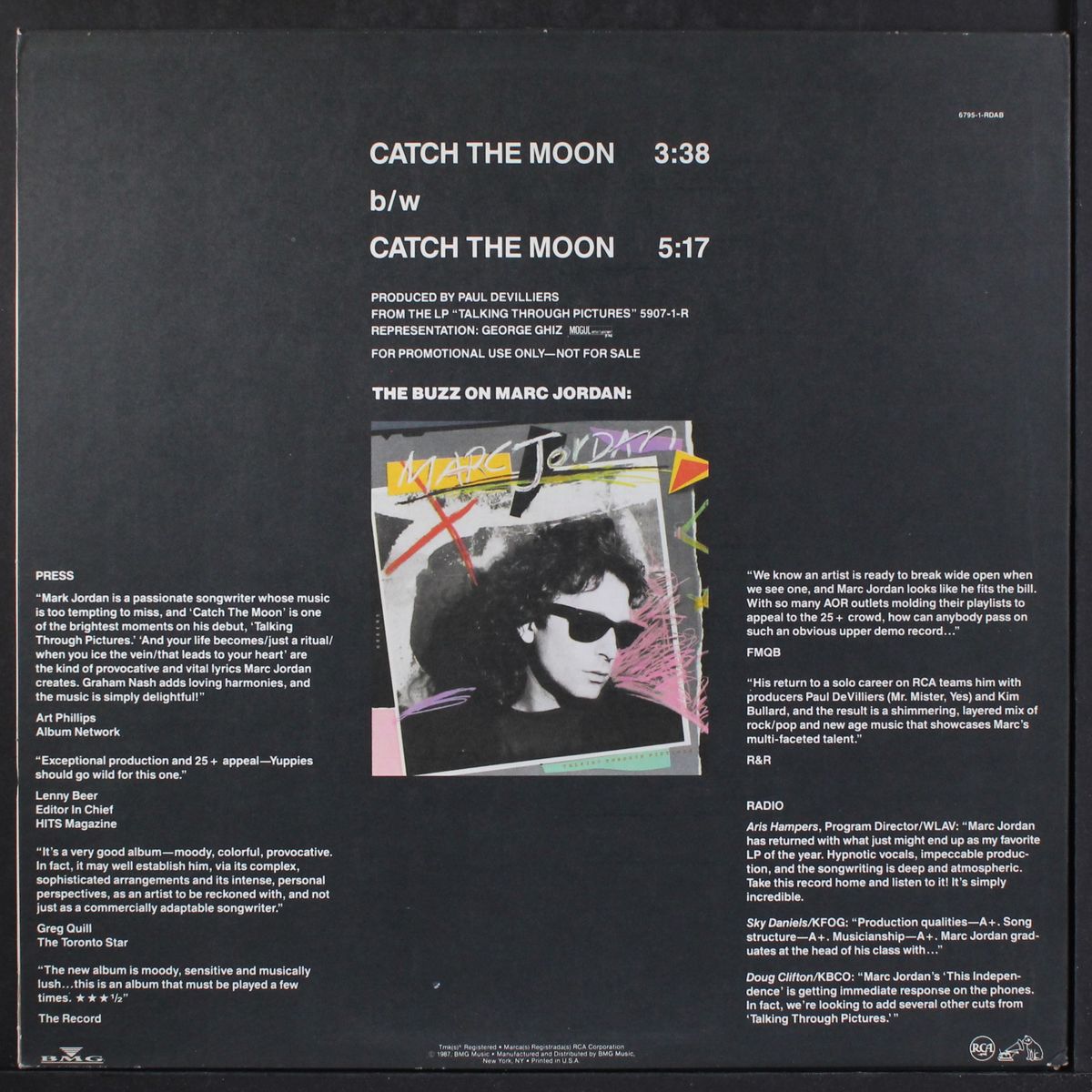 catch the moon by MARC JORDAN