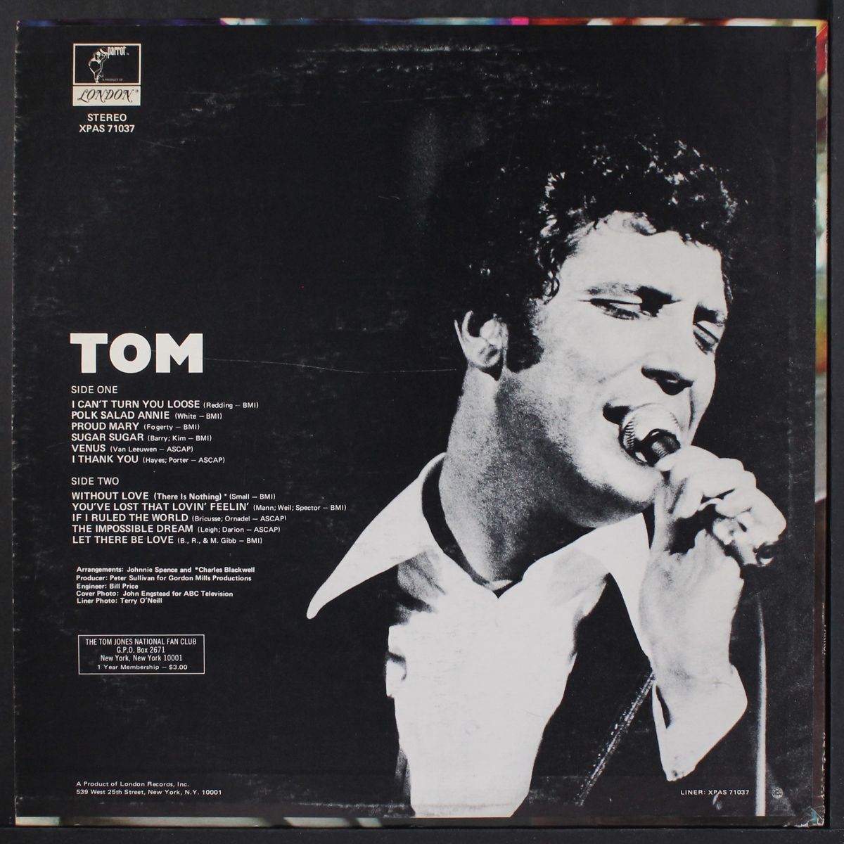 tom by TOM JONES