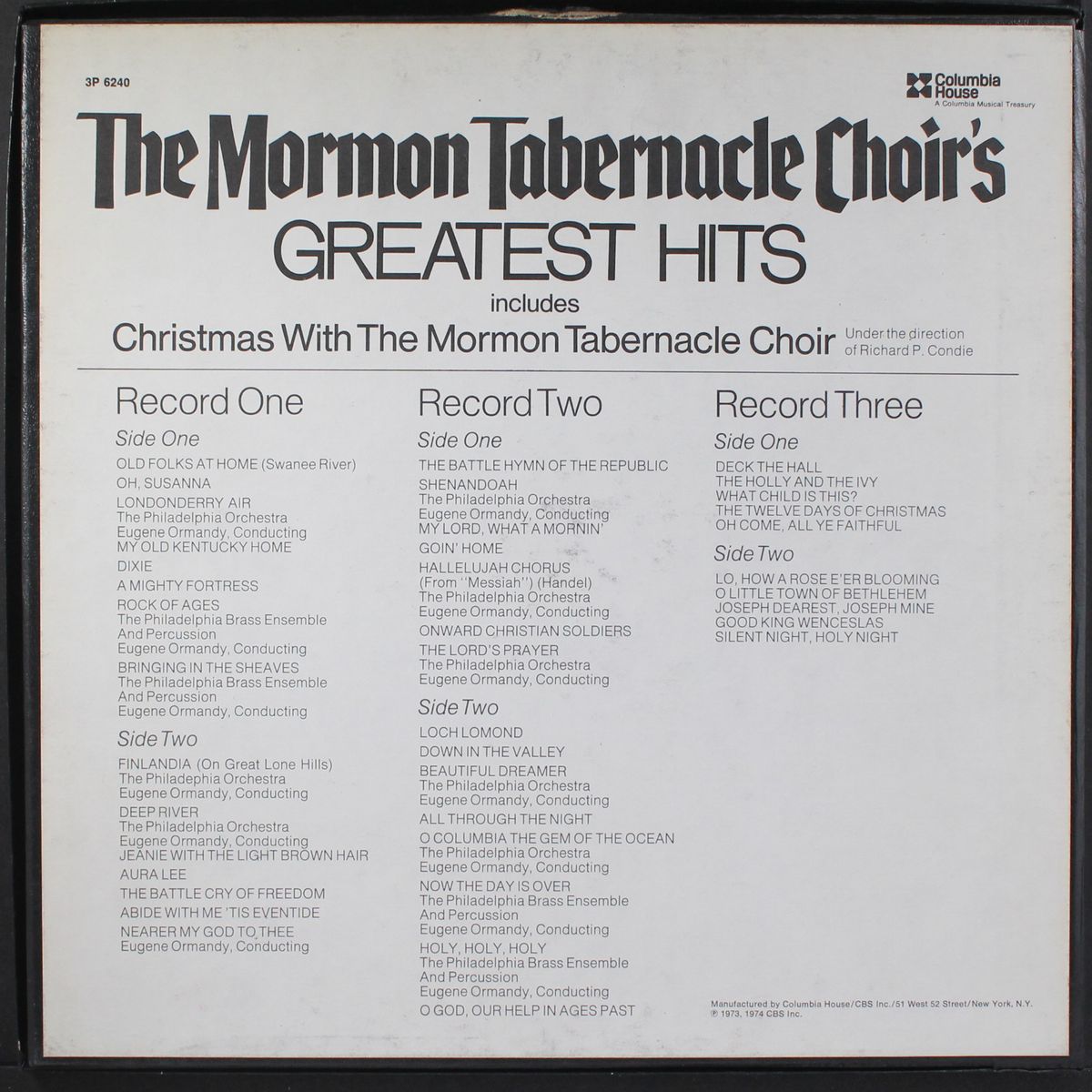 greatest hits by MORMON TABERNACLE CHOIR