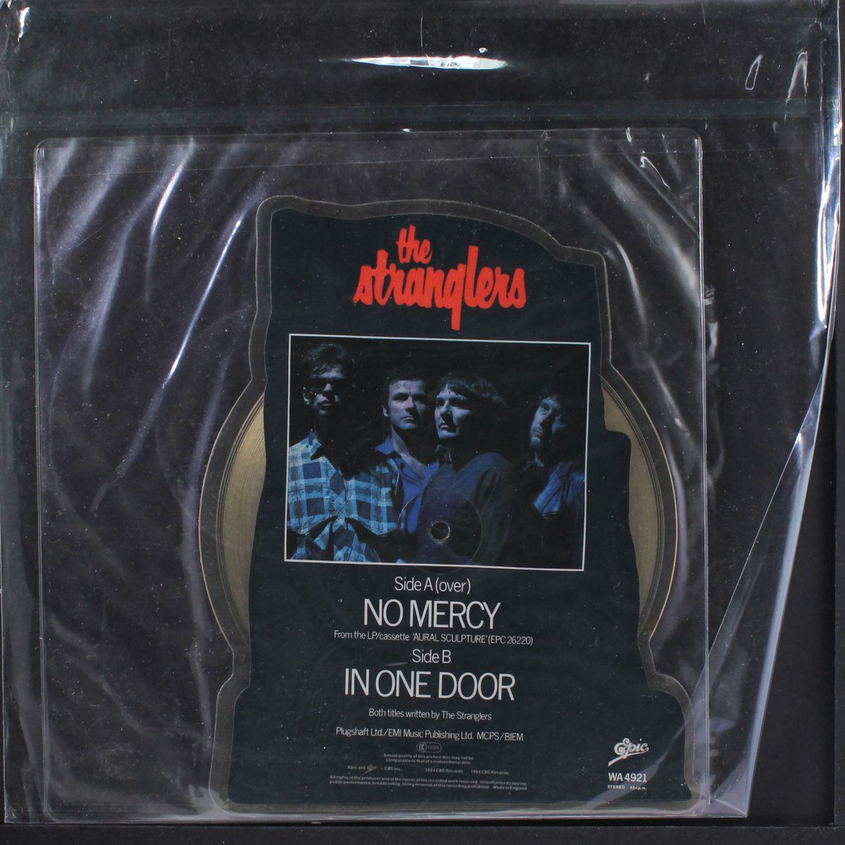 no mercy / in one door by STRANGLERS