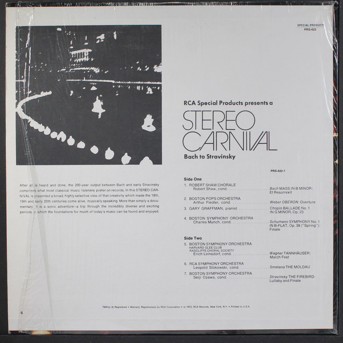 stereo carnival - bach to stravinsky by VARIOUS