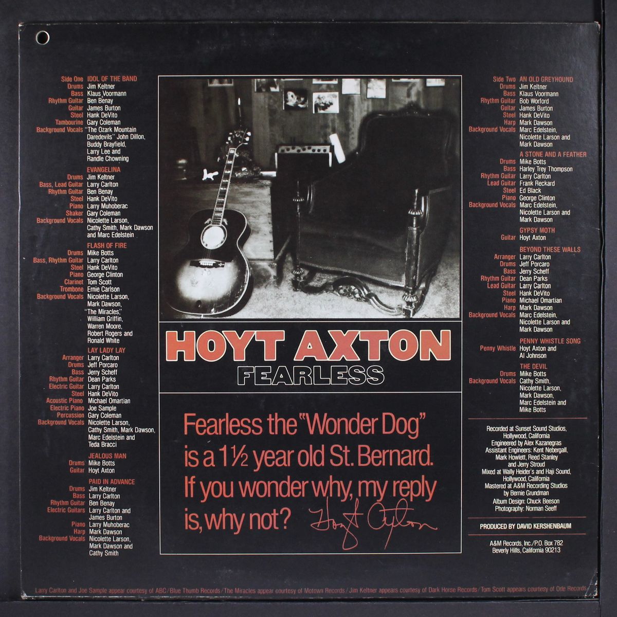 fearless by HOYT AXTON