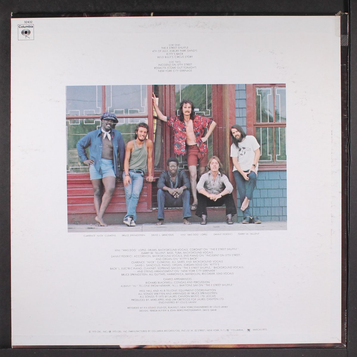 the wild, the innocent & the e street shuffle by BRUCE SPRINGSTEEN