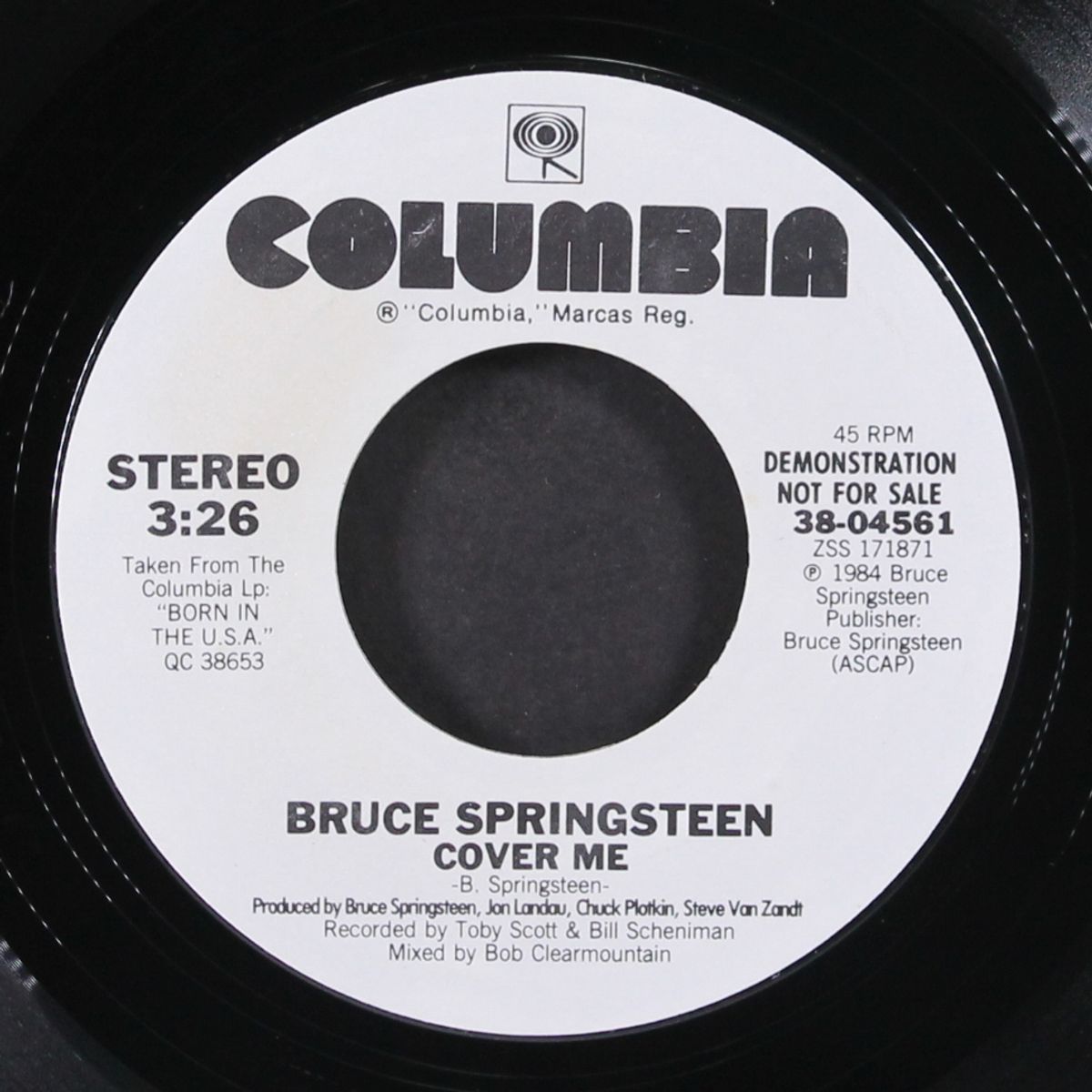 cover me by BRUCE SPRINGSTEEN