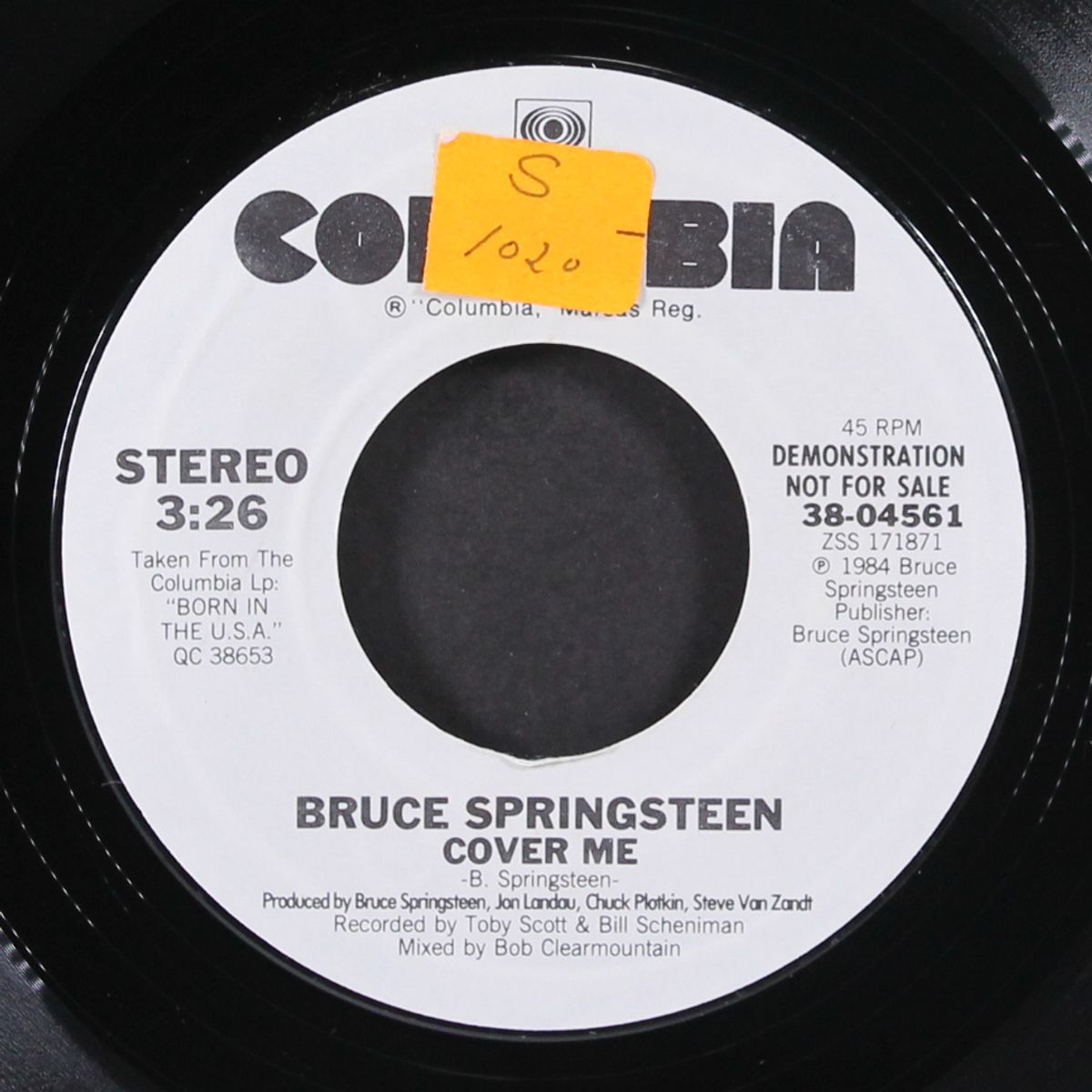 cover me by BRUCE SPRINGSTEEN