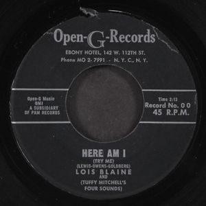 LOIS BLAINE & FOUR SOUNDS