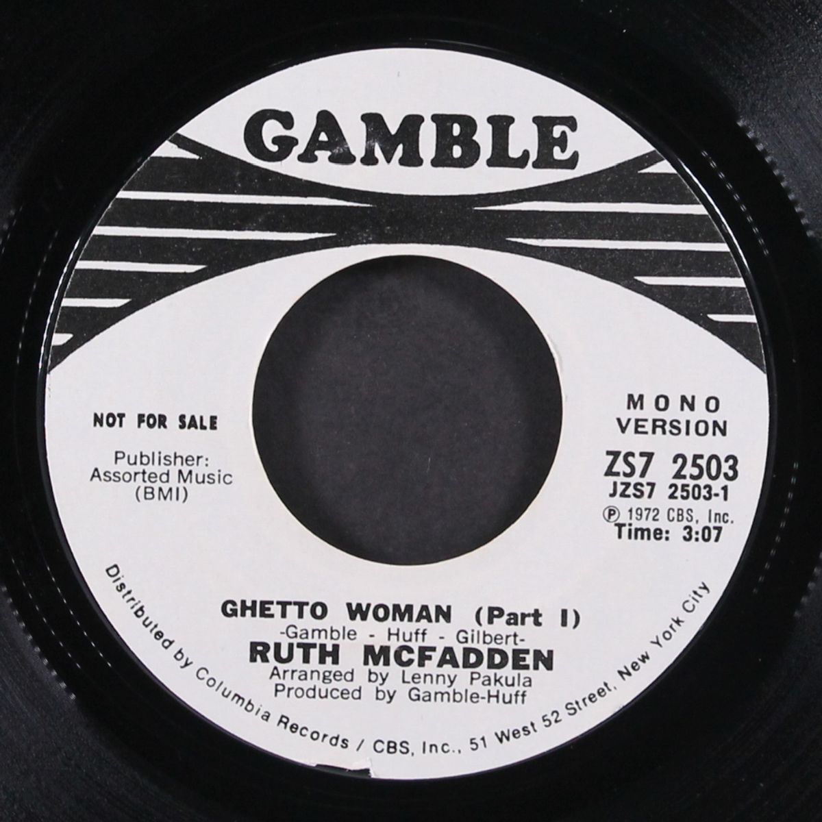 ghetto woman / mono by RUTH MCFADDEN