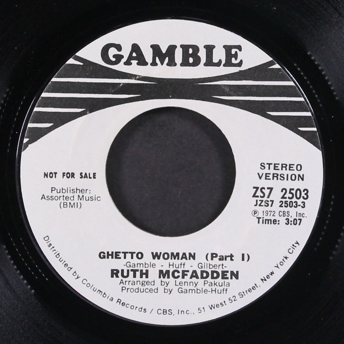 ghetto woman / mono by RUTH MCFADDEN