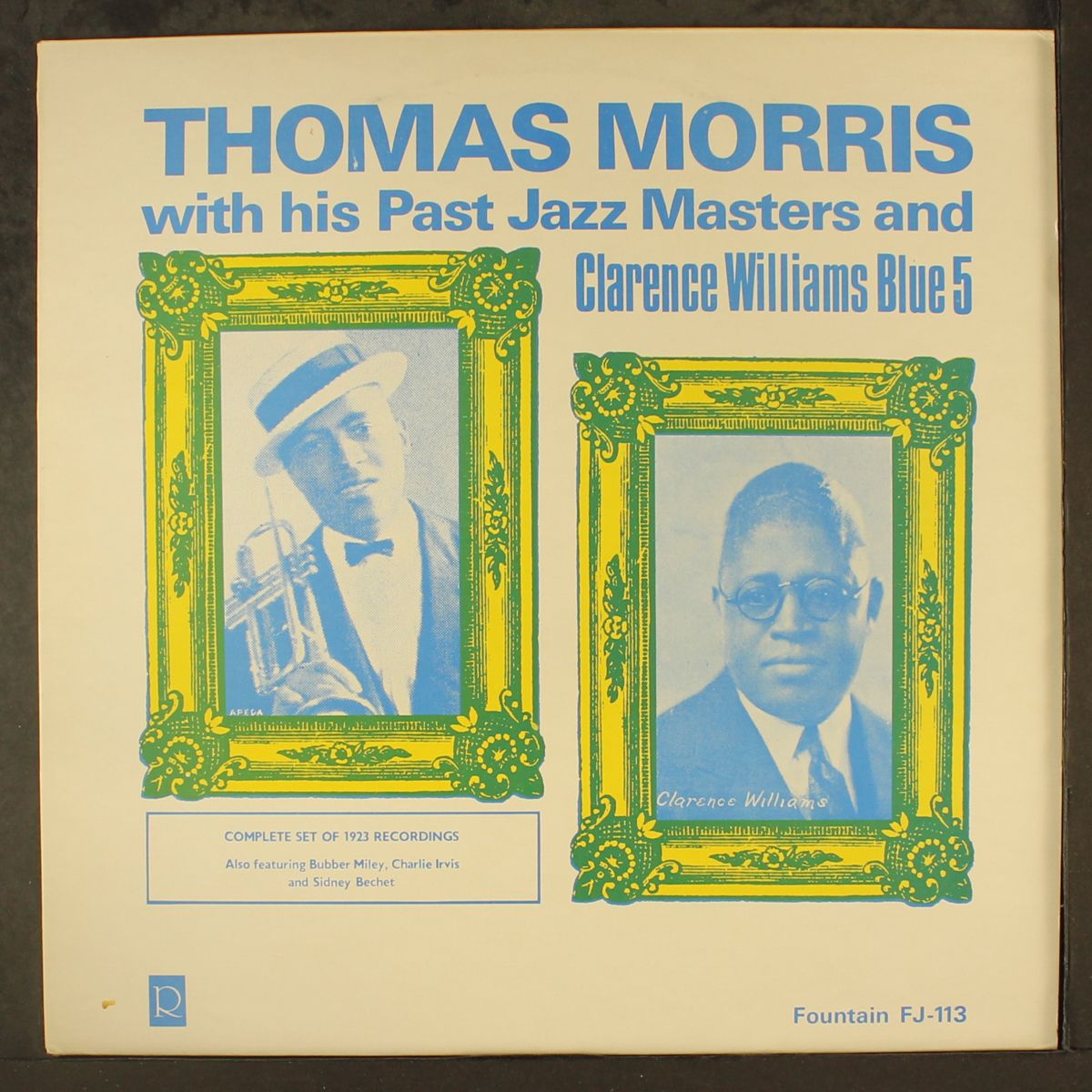 with his past jazz masters and clarence willaims by THOMAS MORRIS