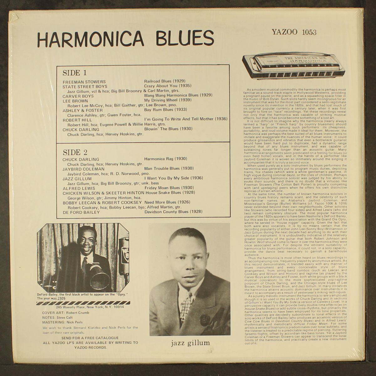 harmonica blues by VARIOUS
