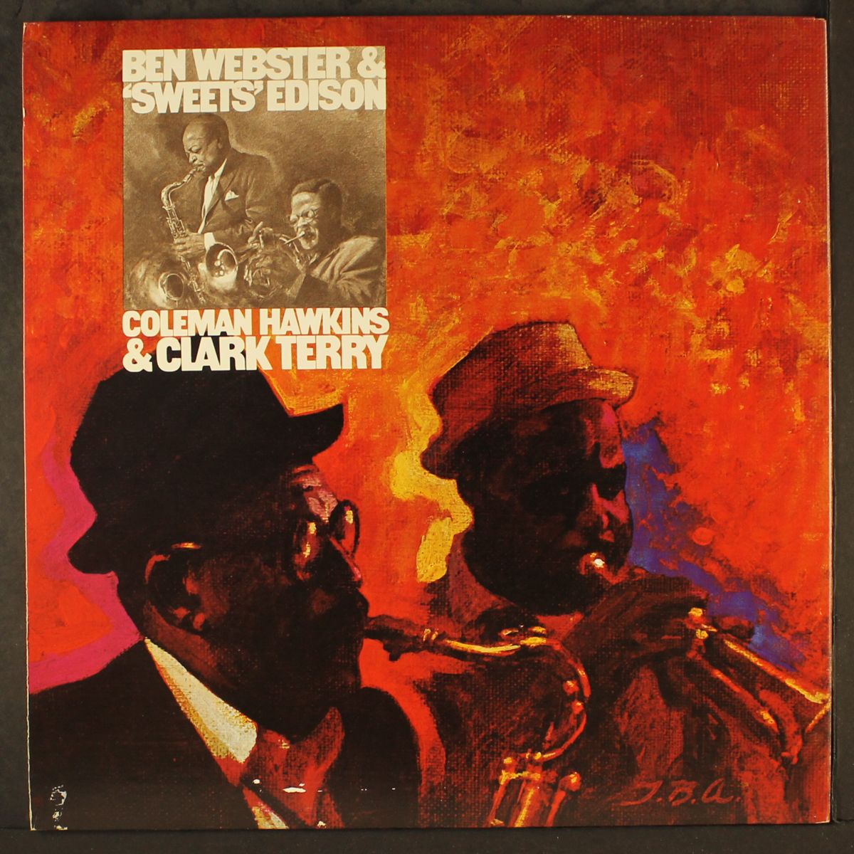 giants of the tenor saxophone by BEN WEBSTER, EDISON, HAWK & TERRY