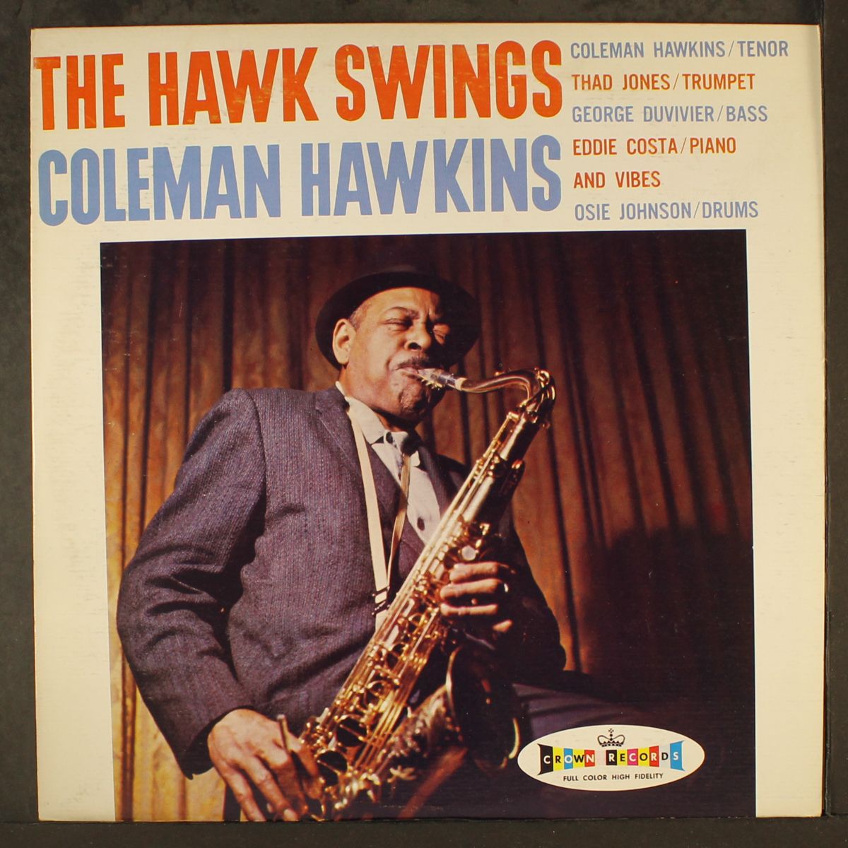 hawk swings by COLEMAN HAWKINS