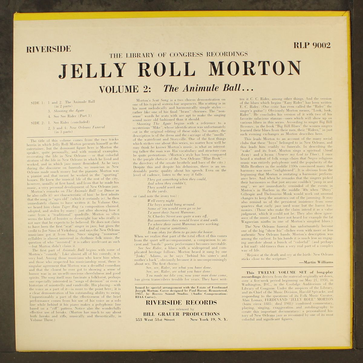 vol. 2, animule ball by JELLY ROLL MORTON