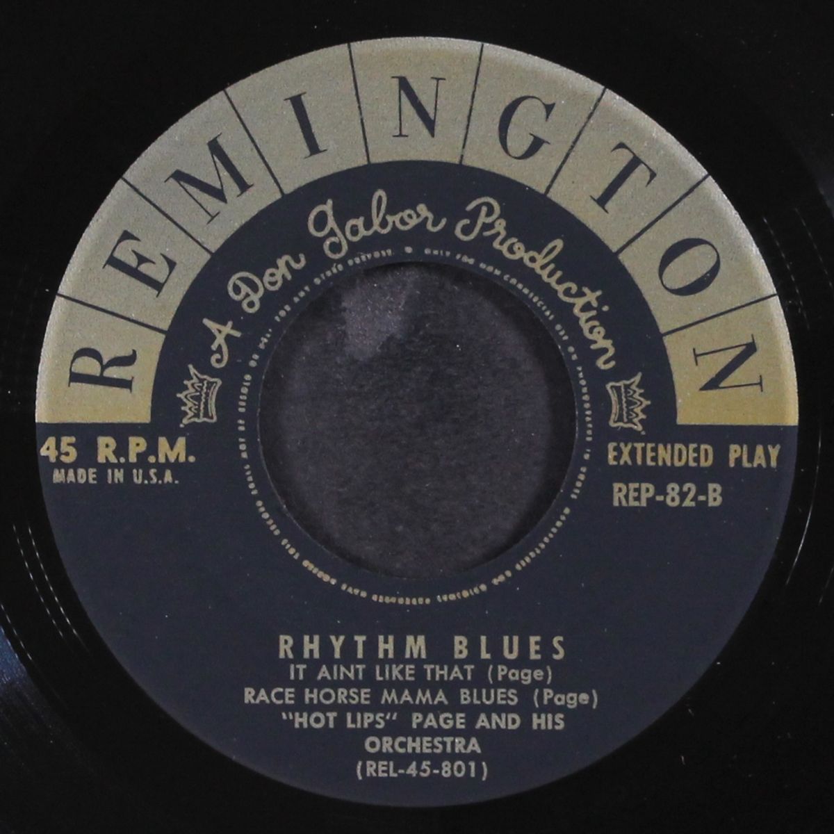 rhythm blues by HOT LIPS PAGE